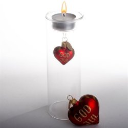 HJERTE GOD JUL 5 CM RDT